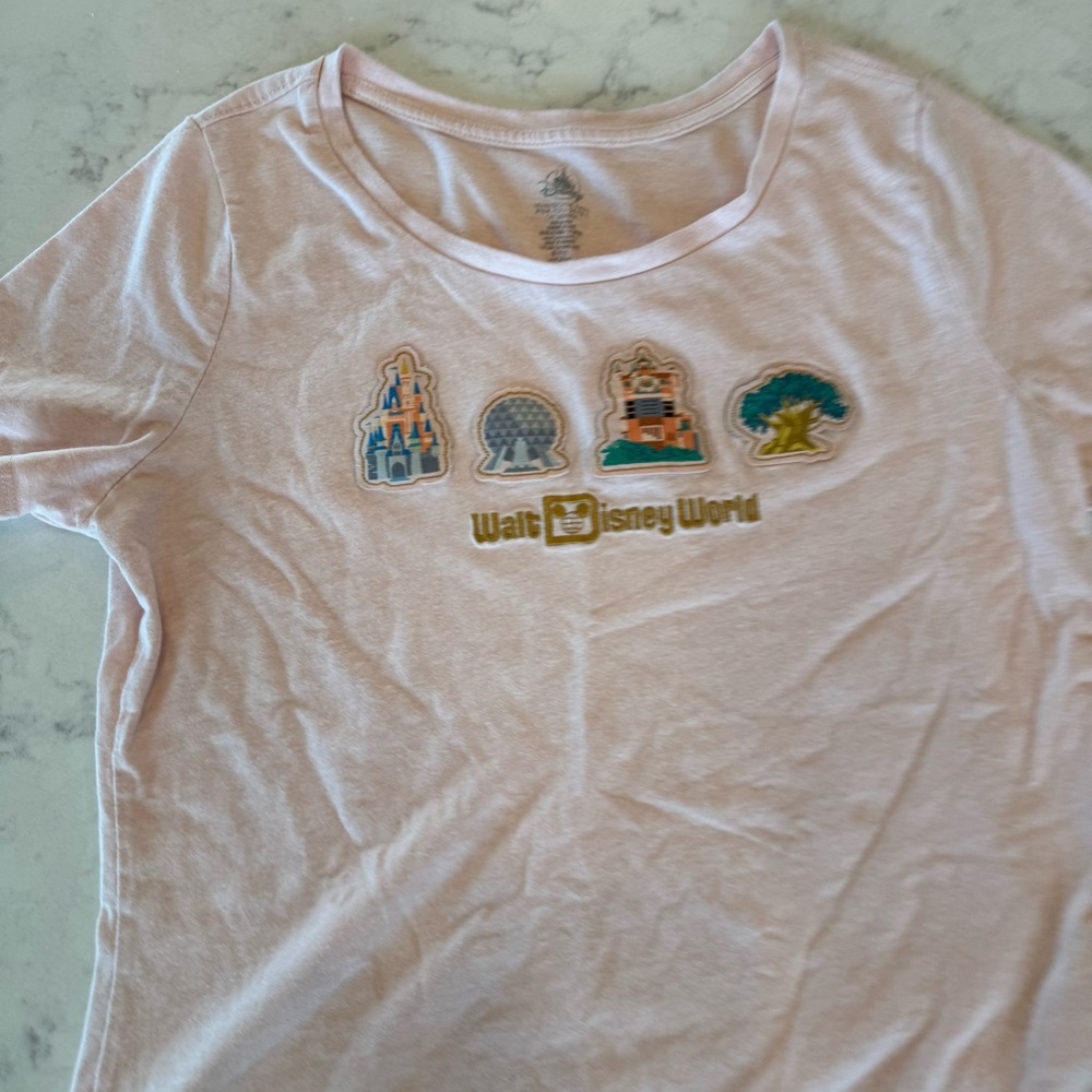 Disney Parks Walt Disney World Icons T-Shirt – Women’s Small